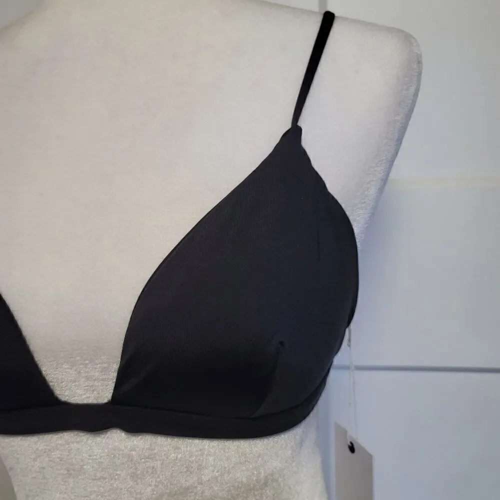 Onia danni bikini top in jet black